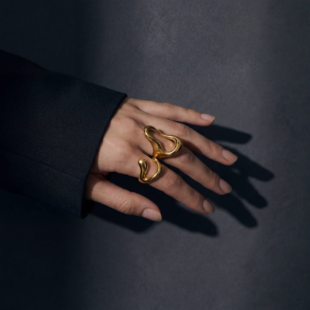 Flux Sculptural Ring