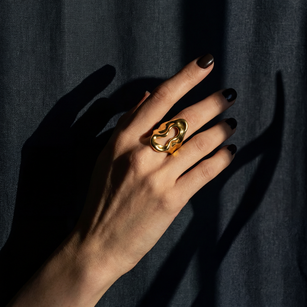 Flux Sculptural Ring