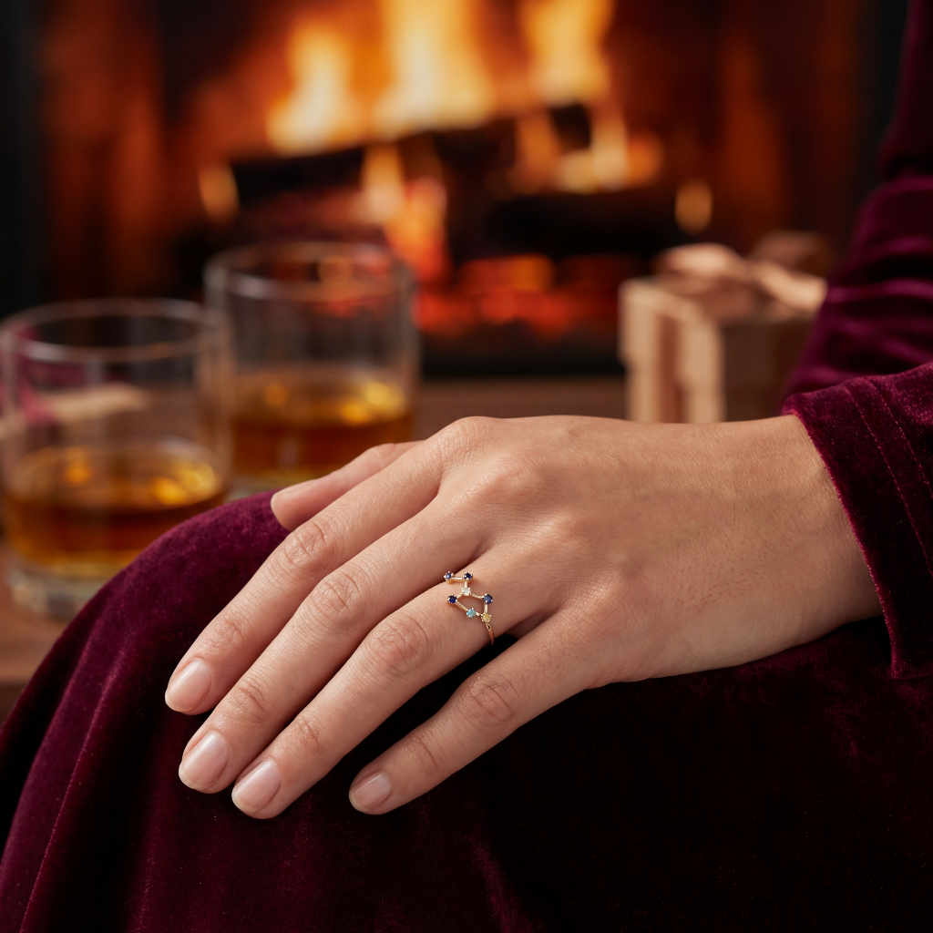 Orbit Ring — Solid Gold
